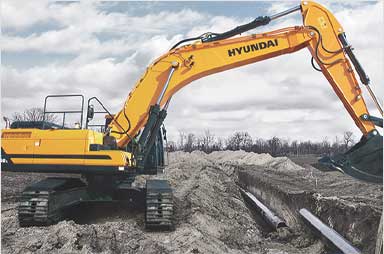 Loading Excavator